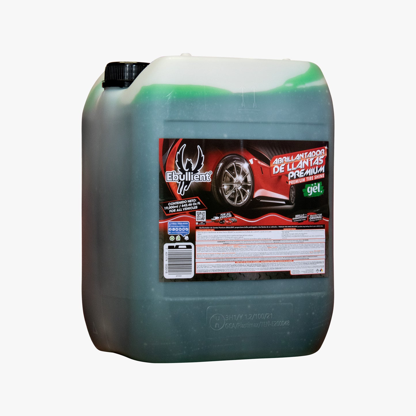 Abrillantador de Llantas Premium en Gel