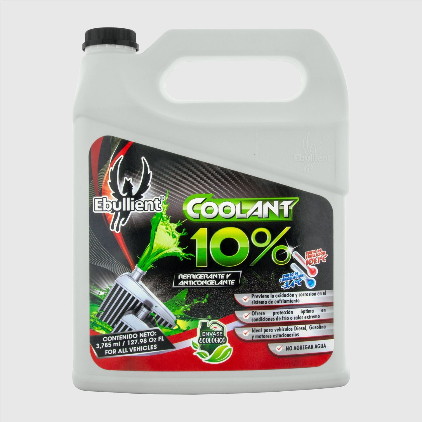 Coolant Diesel 4 Rojo