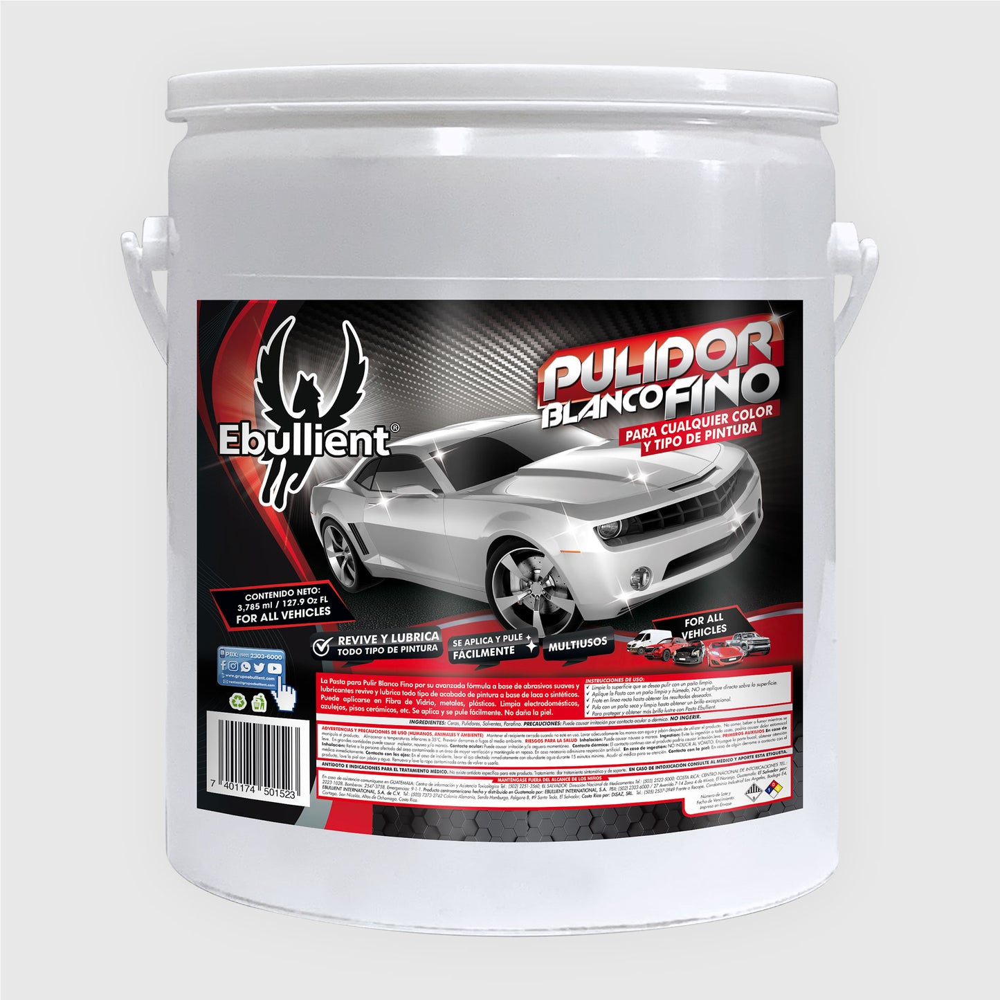 Pulidores Rojo Grueso y Blanco Fino