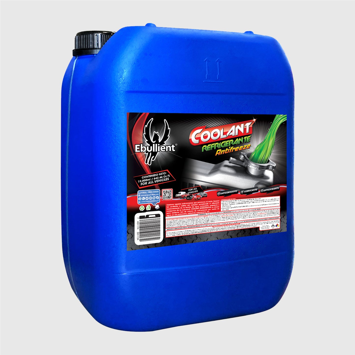 Coolant Refrigerante Antifreeze Verde
