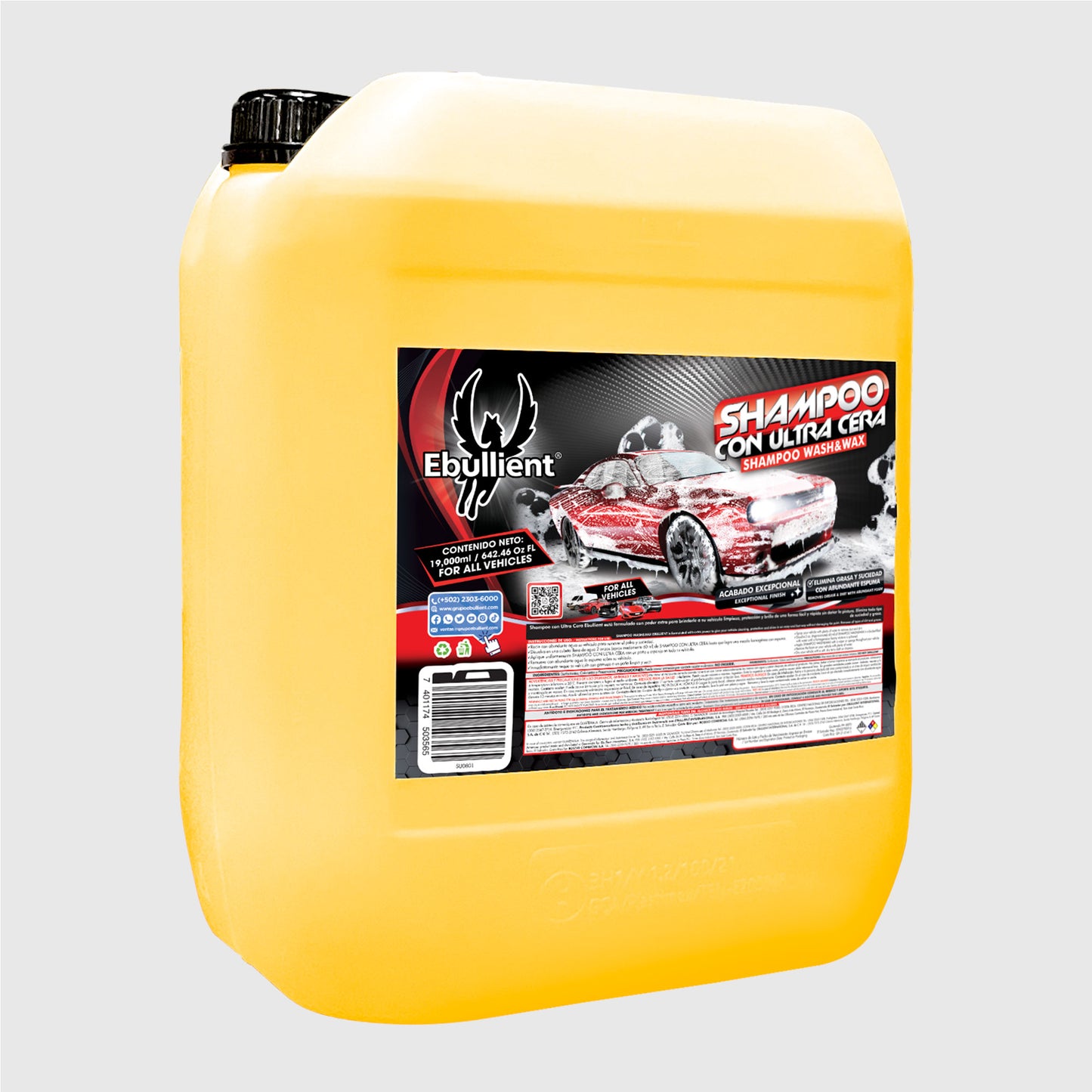 Shampoo con Ultra Cera