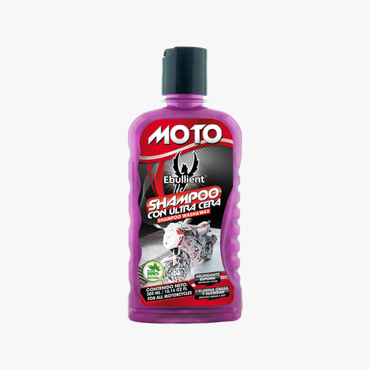 Moto Shampoo con Ultra Cera