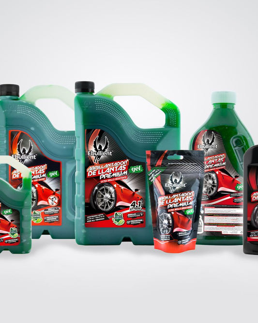 Abrillantador de Llantas Premium en Gel