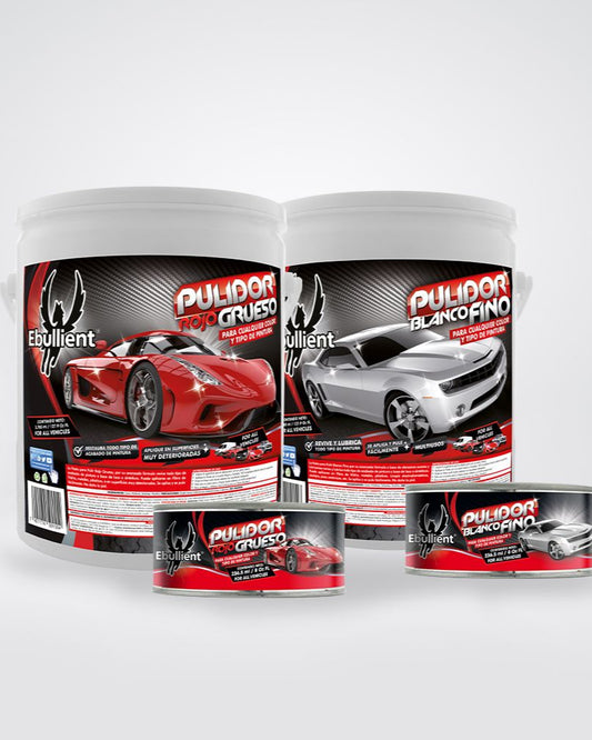 Pulidores Rojo Grueso y Blanco Fino