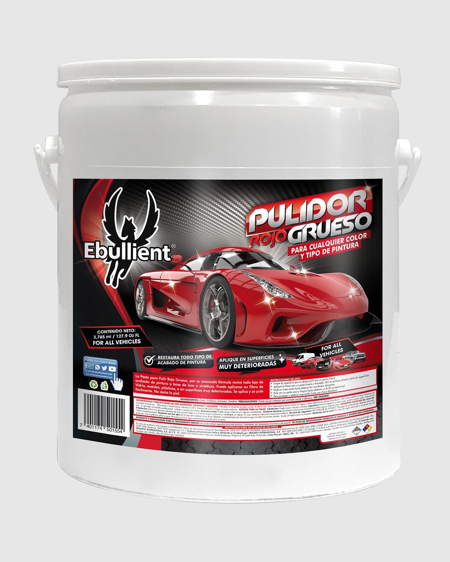 Pulidores Rojo Grueso y Blanco Fino