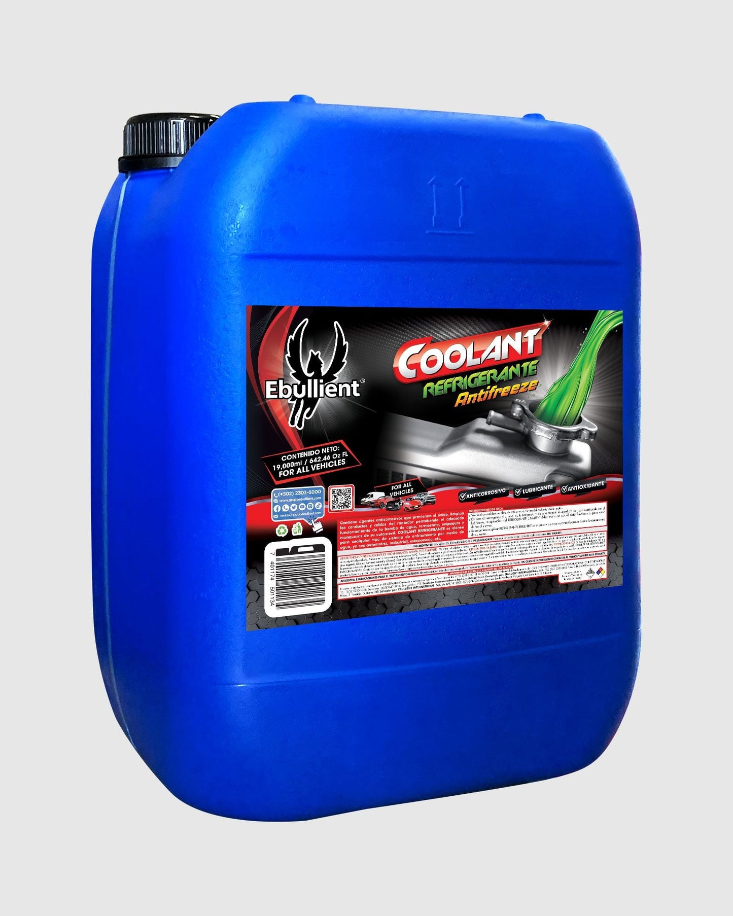 Coolant Refrigerante Antifreeze Verde