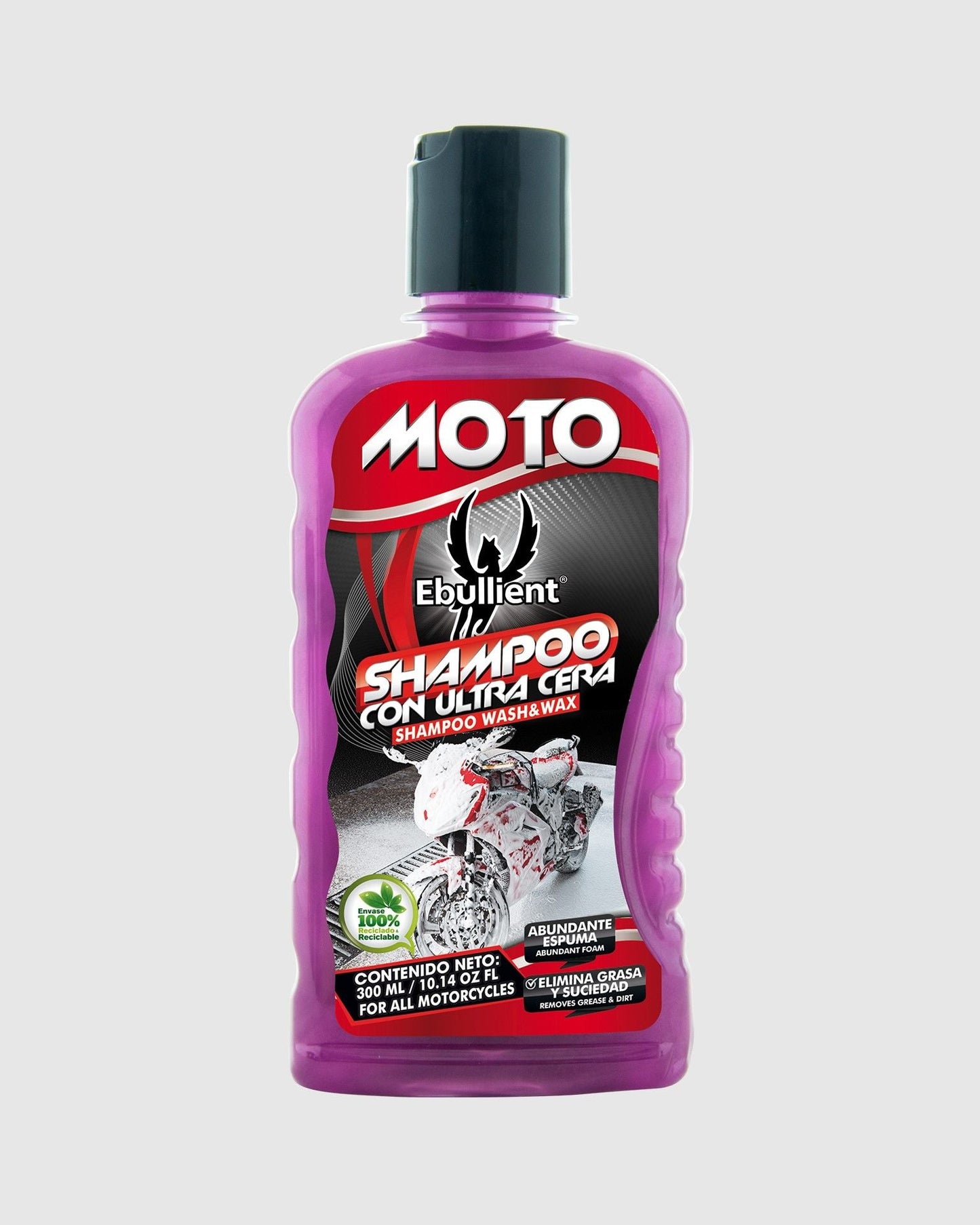 Shampoo con Ultra Cera Moto