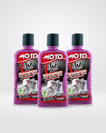 Shampoo con Ultra Cera Moto